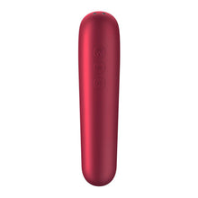 Load image into Gallery viewer, adult sex toy Satisfyer App Enabled Dual Love Clitoral Massager Red&gt; Sex Toys For Ladies &gt; Clitoral Vibrators and StimulatorsRaspberry Rebel
