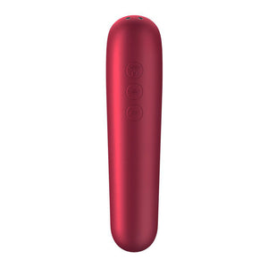 adult sex toy Satisfyer App Enabled Dual Love Clitoral Massager Red> Sex Toys For Ladies > Clitoral Vibrators and StimulatorsRaspberry Rebel