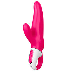 adult sex toy Satisfyer Vibes Mr. Rabbit Rechargeable VibratorSex Toys > Sex Toys For Ladies > Bunny VibratorsRaspberry Rebel