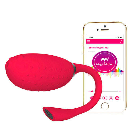 adult sex toy Magic Motion Fugu Red Clitoral Vibe Remote ControlSex Toys > Sex Toys For Ladies > Remote Control ToysRaspberry Rebel