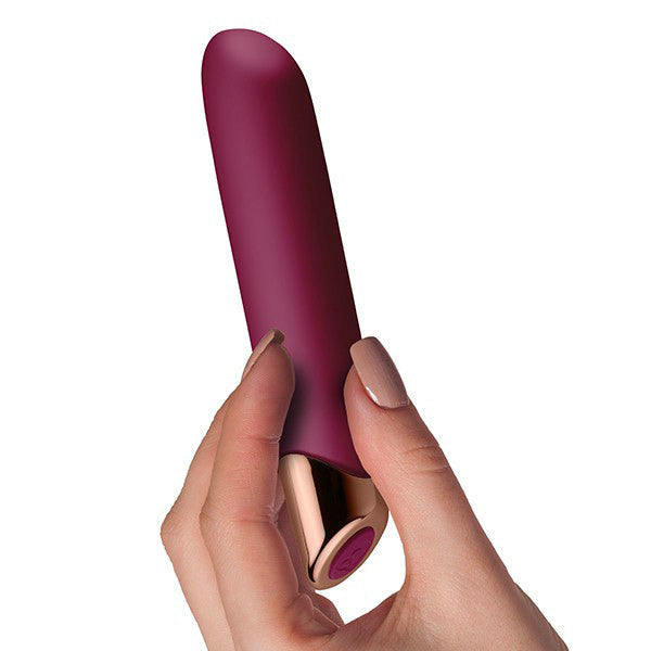 adult sex toy Rocks Off Chaiamo Burgundy Rechargeable VibratorBranded Toys > Rocks OffRaspberry Rebel