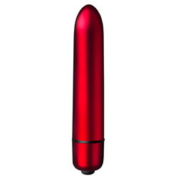 adult sex toy Rocks Off Truly Yours Scarlet Velvet 90mm BulletBranded Toys > Rocks OffRaspberry Rebel