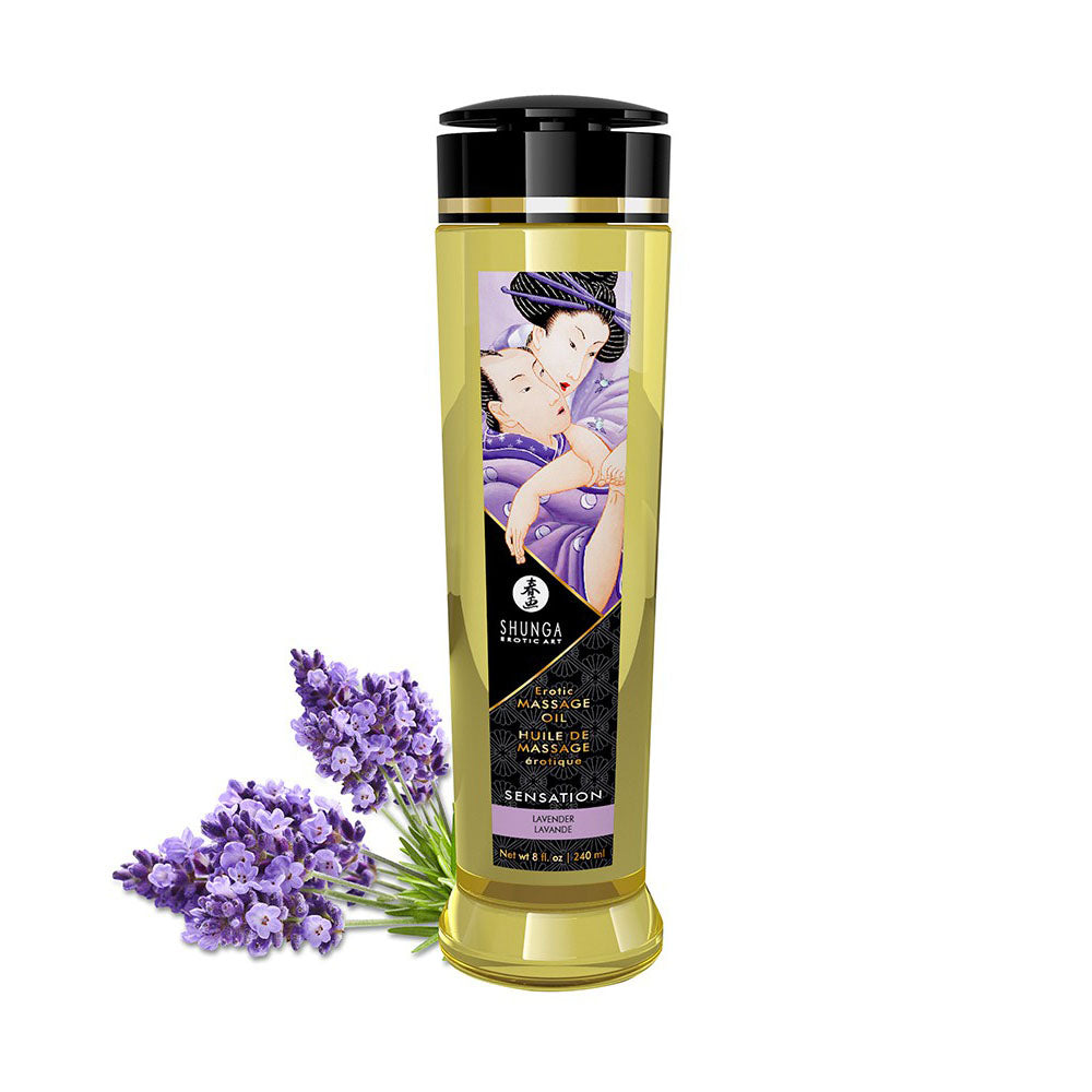 adult sex toy Shunga Massage Oil Sensation Lavender 240ml> Relaxation Zone > Bath and MassageRaspberry Rebel