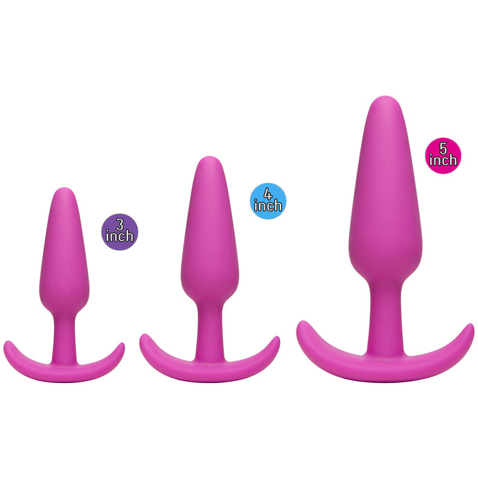 adult sex toy Mood Naughty 1 Butt Plug Trainer SetAnal Range > Butt PlugsRaspberry Rebel