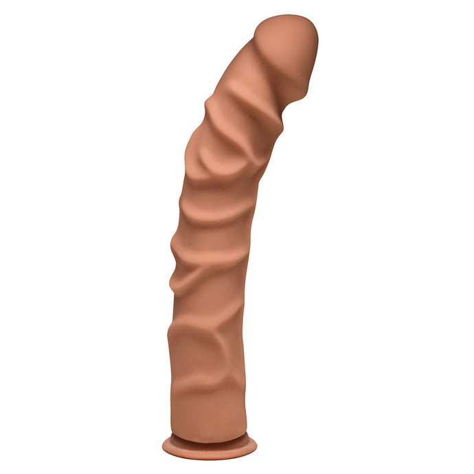 adult sex toy The Ragin D Caramel 10 InchesSex Toys > Realistic Dildos and Vibes > Penis DildoRaspberry Rebel
