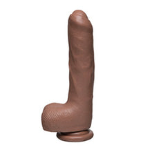 Load image into Gallery viewer, adult sex toy The D  Uncut D 9 Inch Caramel Dildo With BallsSex Toys &gt; Realistic Dildos and Vibes &gt; Realistic DildosRaspberry Rebel

