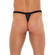 adult sex toy Mens Black GString With Black Straps To Animal Print PouchClothes > Sexy Briefs > MaleRaspberry Rebel