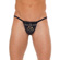 adult sex toy Mens Black G String With Handcuff PouchClothes > Sexy Briefs > MaleRaspberry Rebel