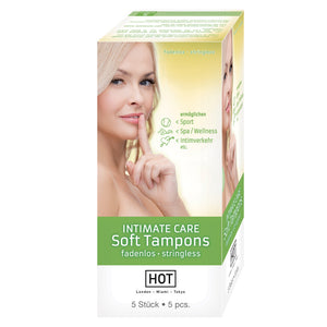 adult sex toy Intimate Care Soft Tampons 5 PiecesRelaxation Zone > Personal HygieneRaspberry Rebel