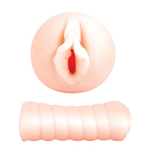 adult sex toy Realstuff Smooth Pussy To Go Travel Masturbator> Sex Toys For Men > MasturbatorsRaspberry Rebel