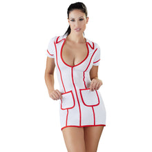 Load image into Gallery viewer, adult sex toy Cottelli Costumes White And Red Nurses Dress&gt; Clothes &gt; FantasyRaspberry Rebel
