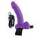 Load image into Gallery viewer, adult sex toy Fetish Fantasy Series 7 Inch Vibrating Hollow Strap On PurpleSex Toys &gt; Realistic Dildos and Vibes &gt; Hollow Strap OnsRaspberry Rebel
