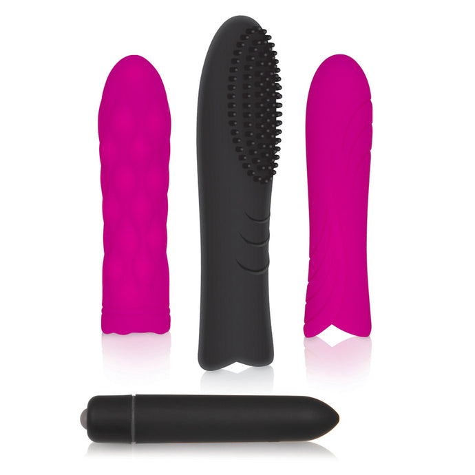 adult sex toy Evolved Trio Pleasure Sleeve Kit With BulletSex Toys > Sex KitsRaspberry Rebel