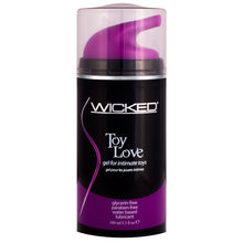 Load image into Gallery viewer, adult sex toy Wicked Toy Love Gel Waterbase Lubricant 100mlsRelaxation Zone &gt; Lubricants and OilsRaspberry Rebel
