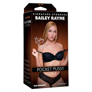 adult sex toy Signature Strokers Bailey Rayne Pocket Pussy> Sex Toys For Men > MasturbatorsRaspberry Rebel