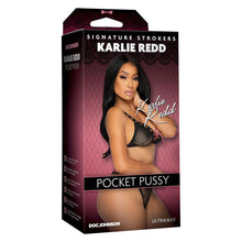 Load image into Gallery viewer, adult sex toy Signature Strokers Karlie Redd Pocket Pussy&gt; Sex Toys For Men &gt; MasturbatorsRaspberry Rebel
