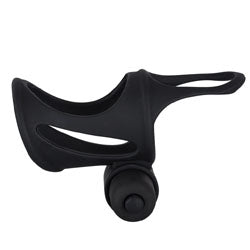 adult sex toy Black Velvet Soft Touch Small Penis Sleeve And VibeSex Toys > Sex Toys For Men > Penis SleevesRaspberry Rebel