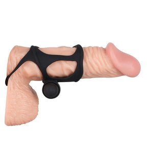 adult sex toy Black Velvet Soft Touch Small Penis Sleeve And VibeSex Toys > Sex Toys For Men > Penis SleevesRaspberry Rebel