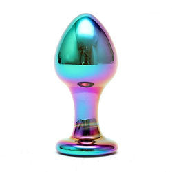 adult sex toy Sensual Multi Coloured Glass Melany Anal DildoSex Toys > GlassRaspberry Rebel