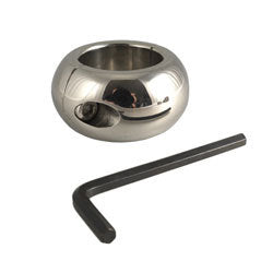 adult sex toy Donut Stainless Steel Ballstretcher 3cmBondage Gear > Cock and Ball BondageRaspberry Rebel