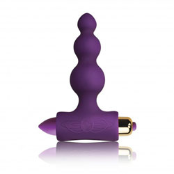 adult sex toy Rocks Off Bubbles Petite Sensations Purple Butt PlugBranded Toys > Rocks OffRaspberry Rebel