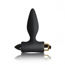 Load image into Gallery viewer, adult sex toy Rocks Off Plug Petite Sensations Black Butt Plug&gt; Anal Range &gt; Vibrating ButtplugRaspberry Rebel
