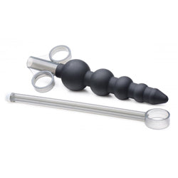 adult sex toy Master Series Silicone Graduated Beads Lube LauncherRelaxation Zone > Personal HygieneRaspberry Rebel