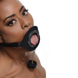 adult sex toy Pie Hole Silicone Feeding Gag> Bondage Gear > Gags and BitsRaspberry Rebel