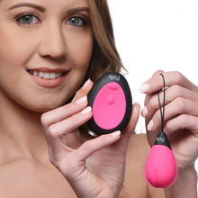 Load image into Gallery viewer, adult sex toy 10X Silicone Vibrating Egg Pink&gt; Sex Toys For Ladies &gt; Vibrating EggsRaspberry Rebel
