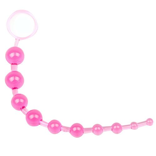 adult sex toy Pink Chain Of 10 Anal Beads> Anal Range > Anal BeadsRaspberry Rebel