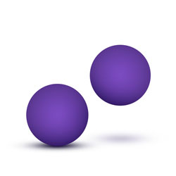 adult sex toy Luxe Purple Double O Kegel Balls Weighted 0.8 OunceSex Toys > Sex Toys For Ladies > Kegel ExerciseRaspberry Rebel