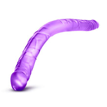 Load image into Gallery viewer, adult sex toy B Yours 16 Inch Purple Double Dildo&gt; Realistic Dildos and Vibes &gt; Double DildosRaspberry Rebel
