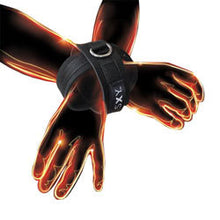 Load image into Gallery viewer, adult sex toy SXY Cuffs  Deluxe Neoprene Cross CuffsBondage Gear &gt; RestraintsRaspberry Rebel
