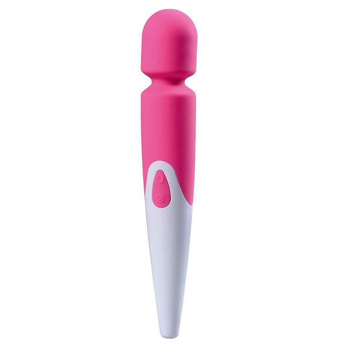adult sex toy iWand 10 Speed Waterproof Rechargeable Wand Pink> Sex Toys For Ladies > Wand Massagers and AttachmentsRaspberry Rebel