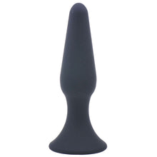 Load image into Gallery viewer, adult sex toy Medium Classic Black Silicone Butt Plug&gt; Anal Range &gt; Butt PlugsRaspberry Rebel

