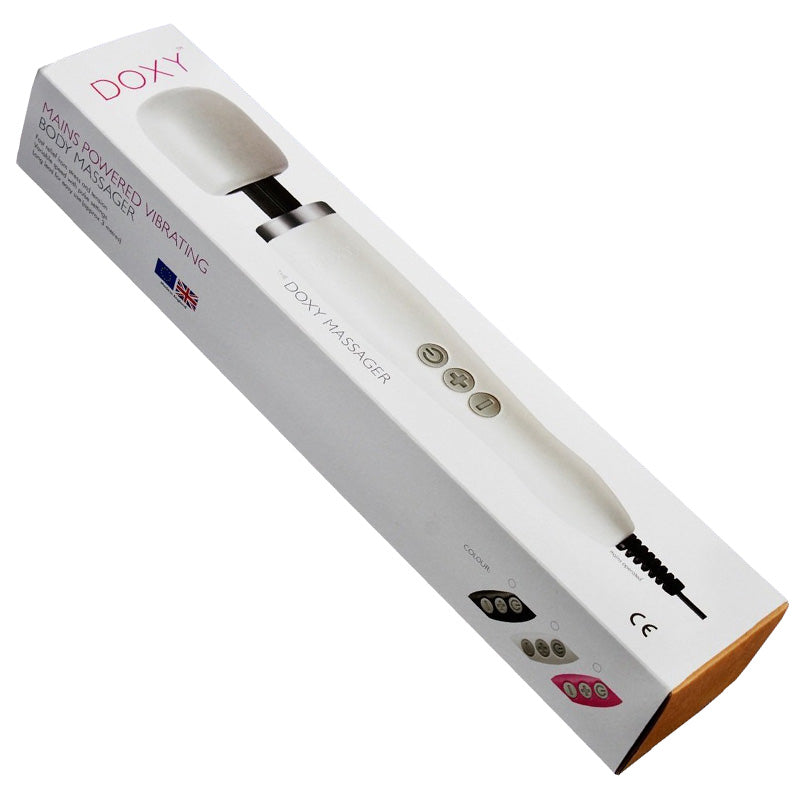 adult sex toy Doxy Wand Massager Available in 3 coloursSex Toys > Sex Toys For Ladies > Wand Massagers and AttachmentsRaspberry Rebel