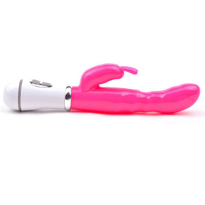adult sex toy Slim GSpot Twelve Speed Rabbit Vibrator Neon Pink> Sex Toys For Ladies > Bunny VibratorsRaspberry Rebel