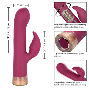adult sex toy Jopen Starstruck Affair Rabbit VibratorSex Toys > Sex Toys For Ladies > Bunny VibratorsRaspberry Rebel