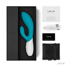 Load image into Gallery viewer, adult sex toy Lelo Ina Wave Ocean Blue Vibrator&gt; Sex Toys For Ladies &gt; Vibrators With Clit StimsRaspberry Rebel
