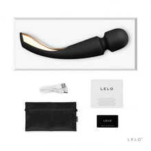 Load image into Gallery viewer, adult sex toy Lelo Smart Wand 2 Large BlackBranded Toys &gt; LeloRaspberry Rebel
