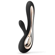 Load image into Gallery viewer, adult sex toy Lelo Soraya 2 Dual Rabbit Vibrator Black&gt; Sex Toys For Ladies &gt; Bunny VibratorsRaspberry Rebel
