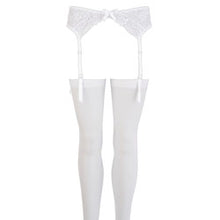 Load image into Gallery viewer, adult sex toy Suspender Set WhiteClothes &gt; StockingsRaspberry Rebel
