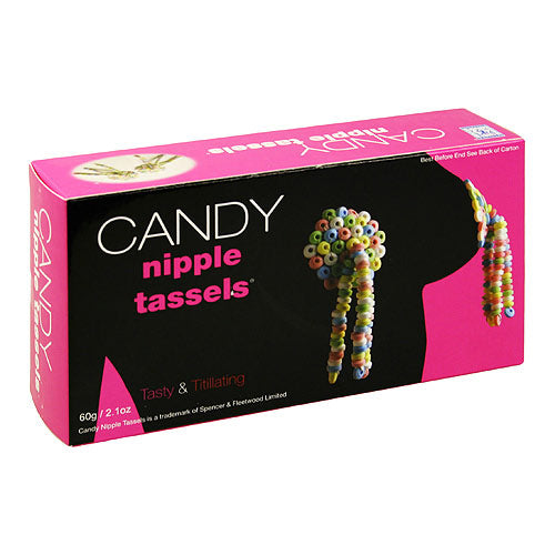 adult sex toy Candy Nipple TasselsRelaxation Zone > Edible TreatsRaspberry Rebel