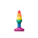 Load image into Gallery viewer, adult sex toy Pride Pleasure Plug Rainbow MiniAnal Range &gt; Butt PlugsRaspberry Rebel
