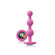 Load image into Gallery viewer, adult sex toy Glams Pink Ripple Anal Plug Rainbow GemAnal Range &gt; Anal BeadsRaspberry Rebel
