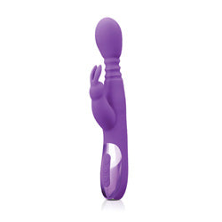 adult sex toy Inya Revolve Rechargeable Thrusting RabbitSex Toys > Sex Toys For Ladies > Bunny VibratorsRaspberry Rebel