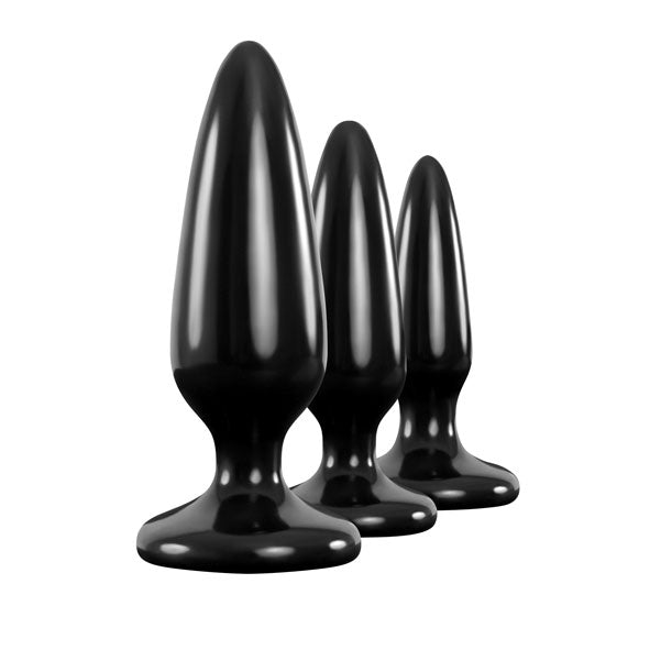 adult sex toy Renegade Pleasure Plug 3pc Trainer KitAnal Range > Butt PlugsRaspberry Rebel
