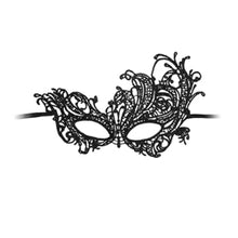 Load image into Gallery viewer, adult sex toy Ouch Royal Black Lace MaskBondage Gear &gt; MasksRaspberry Rebel
