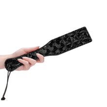 Load image into Gallery viewer, adult sex toy Ouch Black Luxury PaddleBondage Gear &gt; PaddlesRaspberry Rebel
