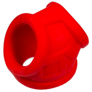 adult sex toy OxBalls Oxsling Silicone Power Sling Red IceSex Toys > Sex Toys For Men > Love RingsRaspberry Rebel